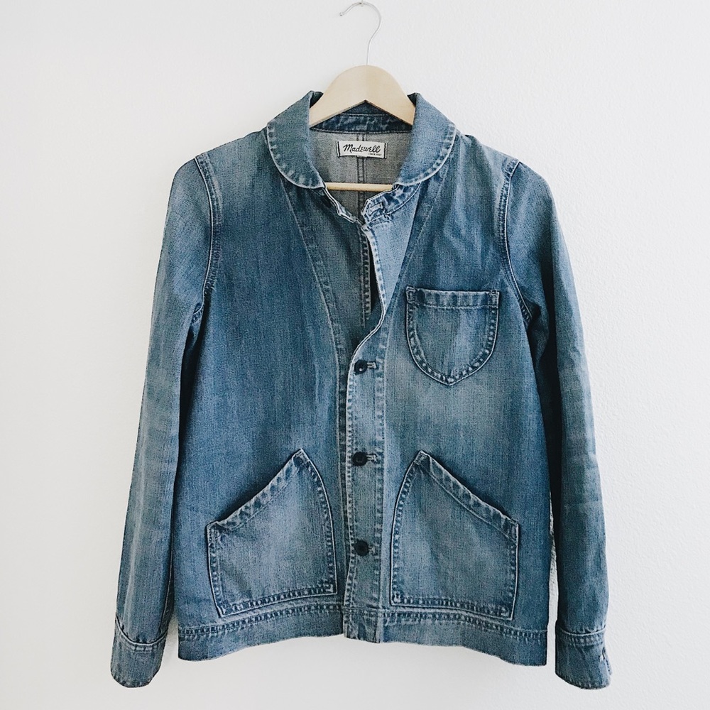 Madewell Joshua Tree Jean Jacket in Rossie Wash